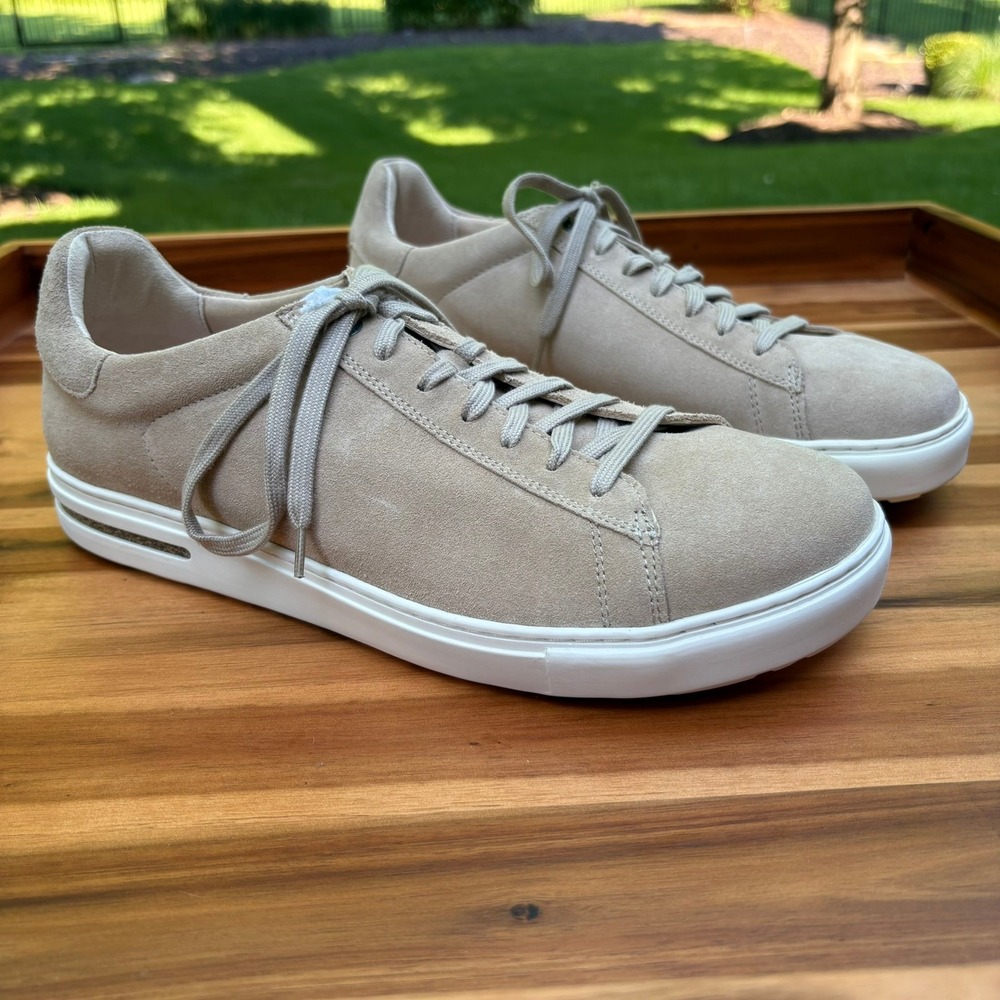 Birkenstock Bend Low Suede Sneakers Mens 11US 44EU Sand Beige Casual‎ NEW